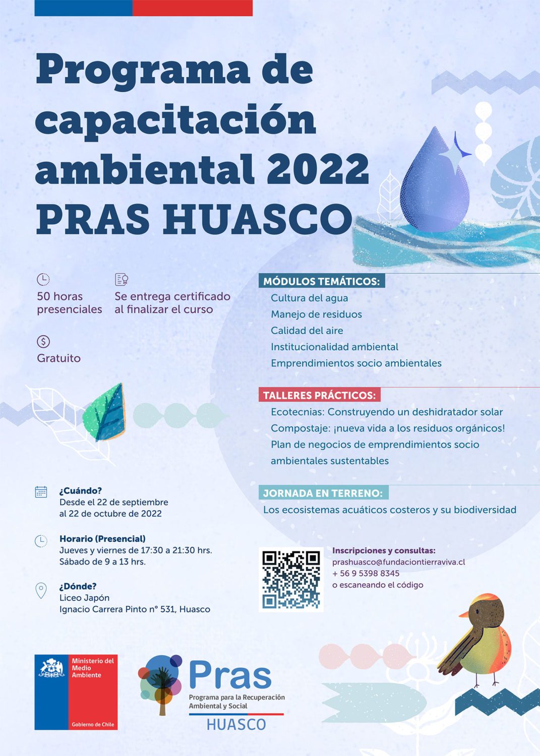 Programa De Capacitaci N Ambiental Para La Comunidad De Huasco Mma