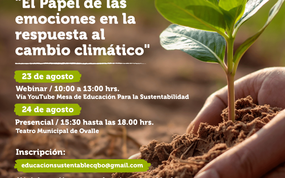 Encuentro de Educación Ambiental abordará las emociones ante el Cambio ...