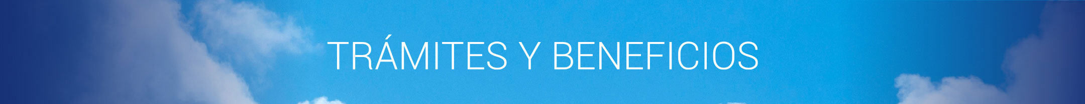 Banner Trámites y beneficios